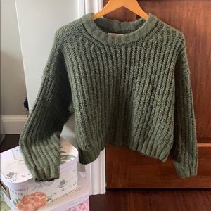 American Eagle knit crop sweater